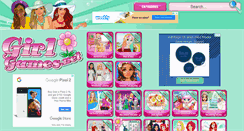 Desktop Screenshot of girlgames.net
