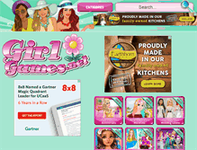 Tablet Screenshot of girlgames.net